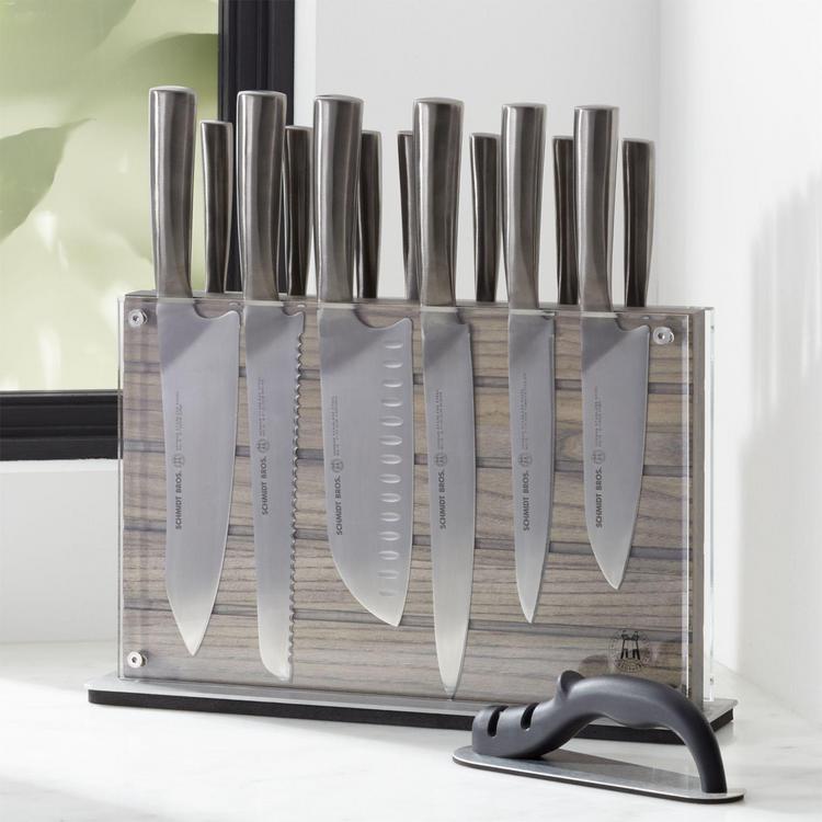 Pieces knife set. Идеи для хранения ножей. Хранение ножей на кухне идеи. Нож Schmidt brothers. Kitchen Knife Barrel.