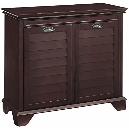 Crosley Furniture Linen Hamper, Espresso