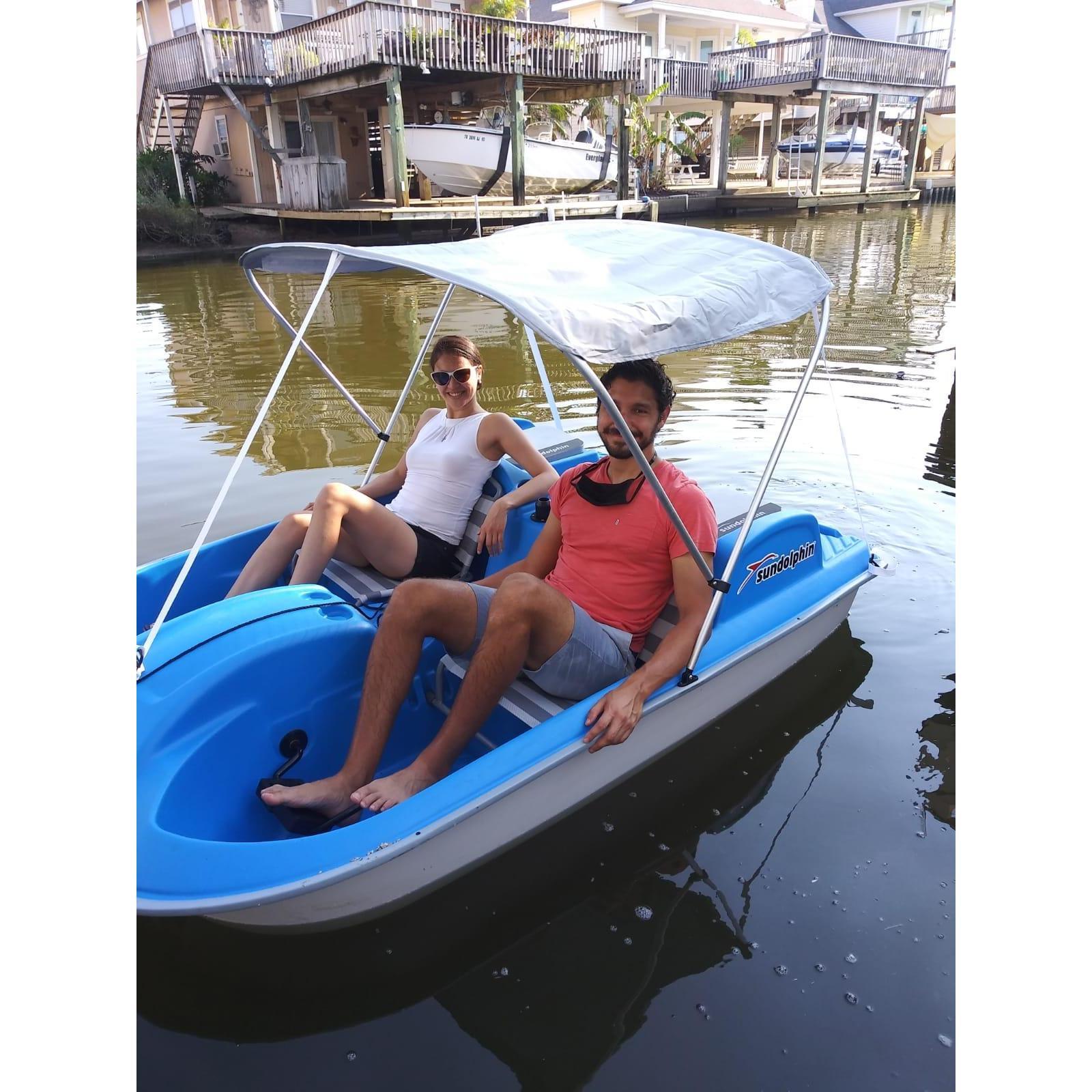Here we found ourselves paddling through the channels in Jamaica Beach based off of a family beach house.