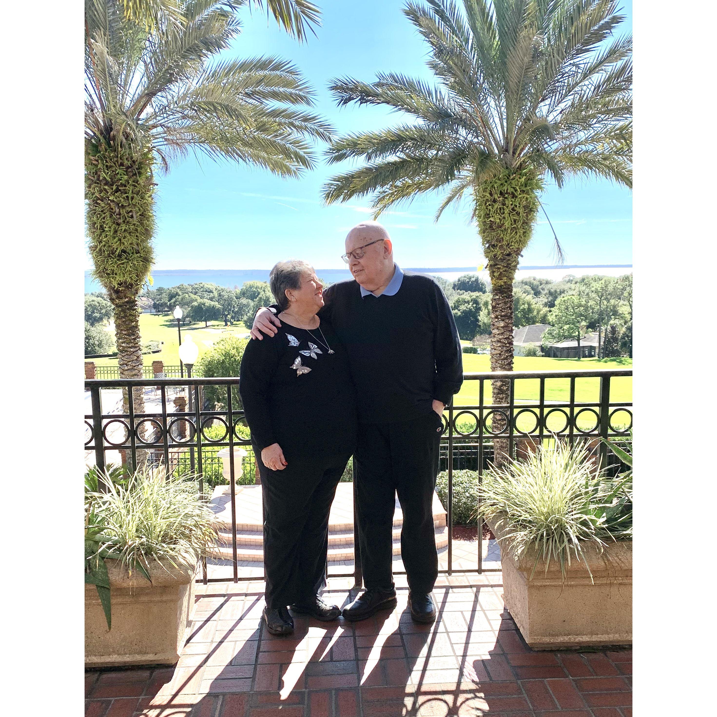 Christine and Frank (Claire's parents)