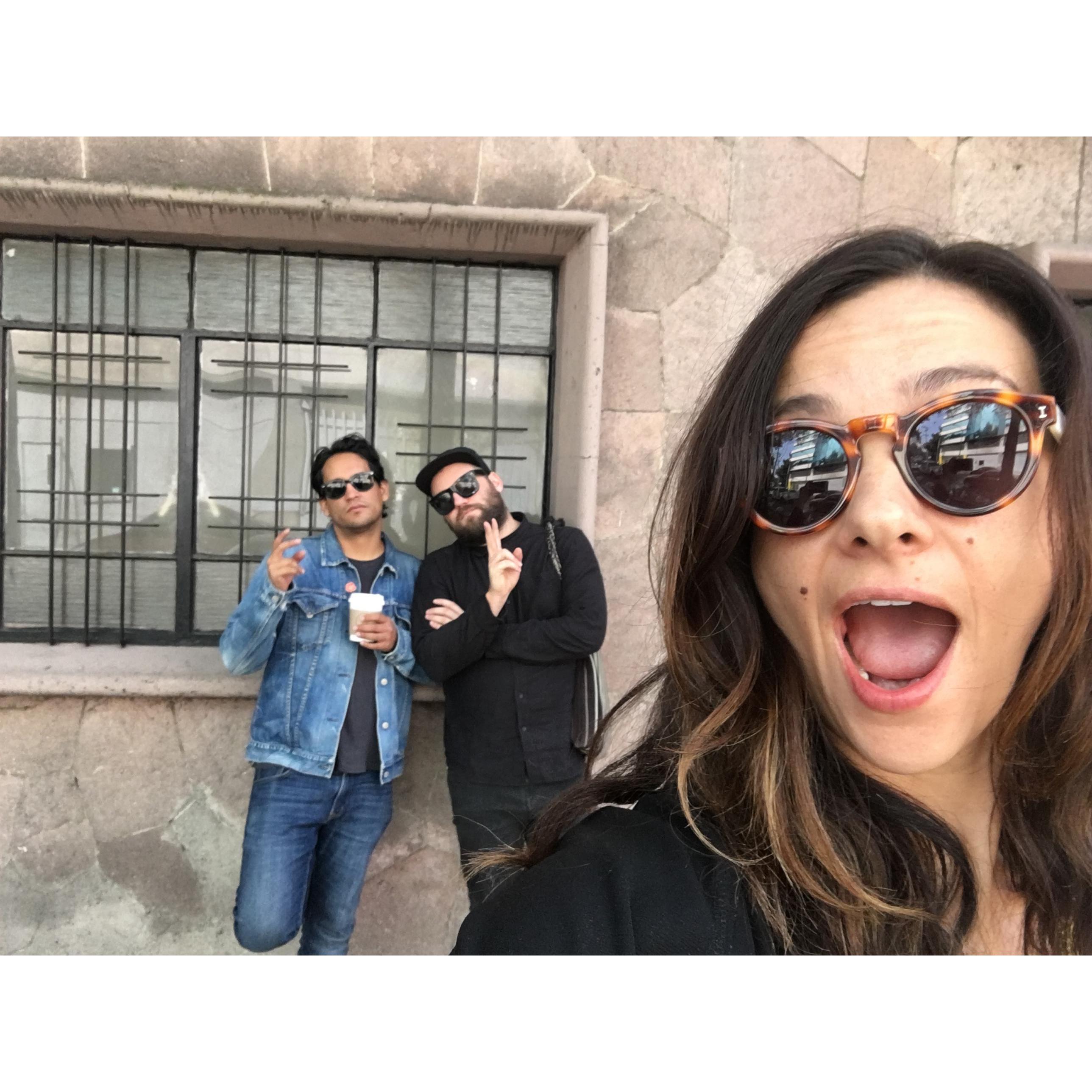 When our favorite person came to visit; CDMX, 2017