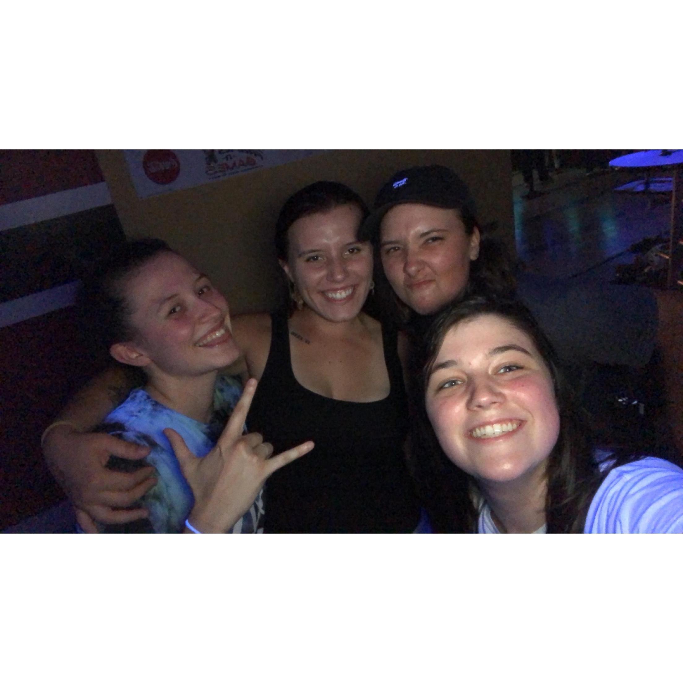 Bowling tournaments with Laynee & Gabby