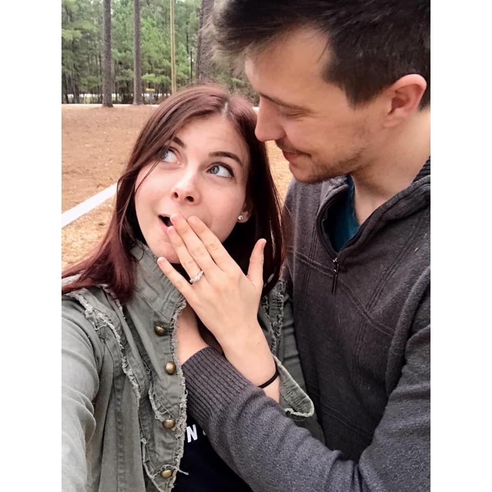 Proposal in the park.