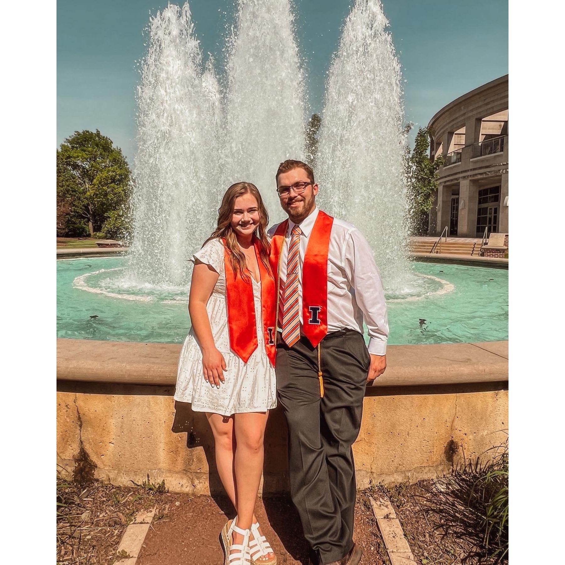 Taking some graduation photos