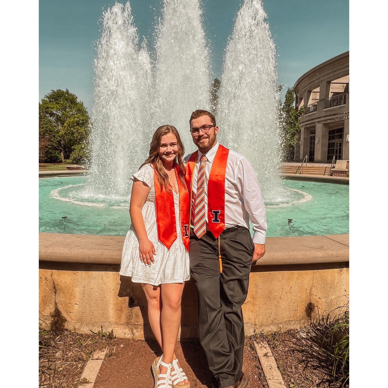 Taking some graduation photos