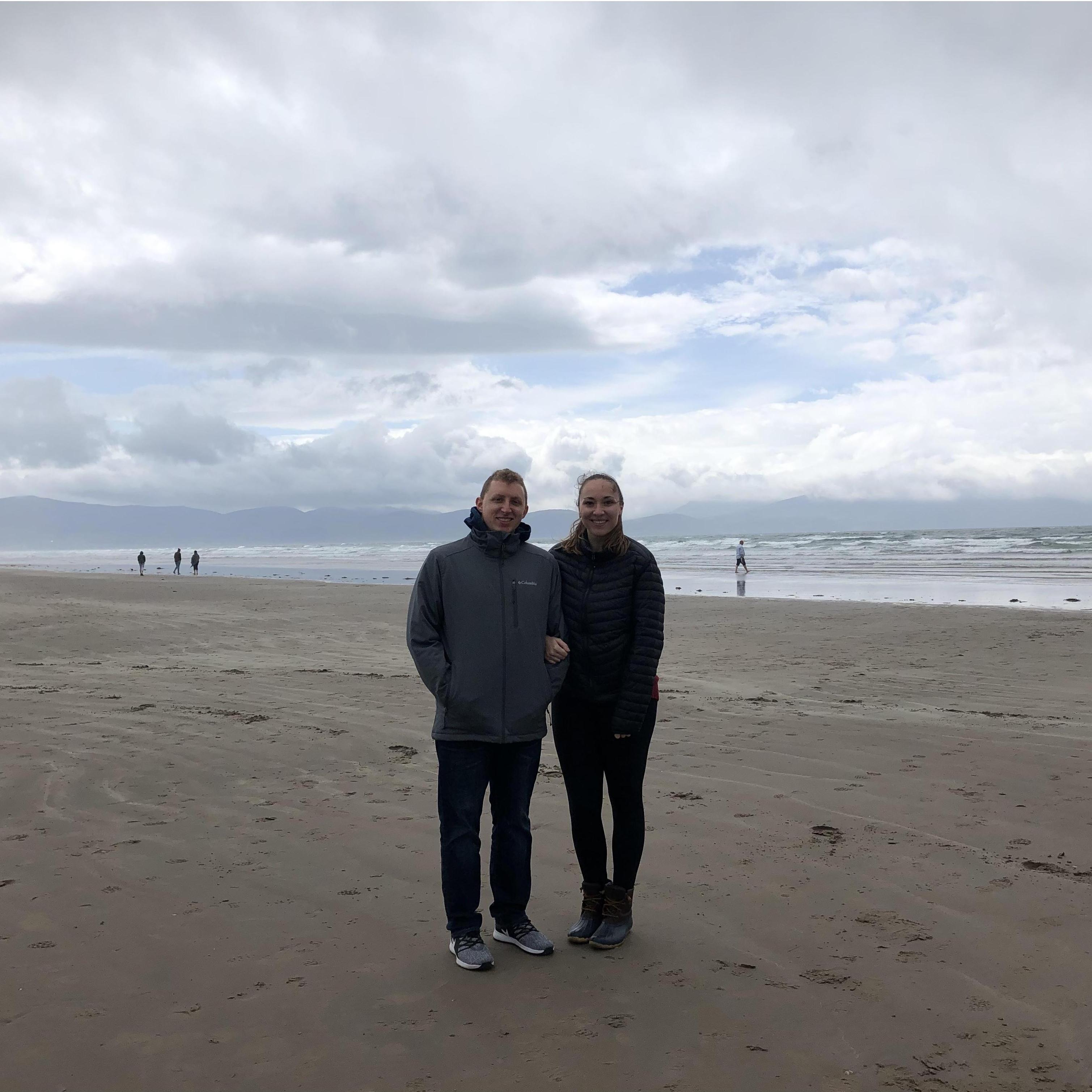 Inch Beach was among the stunning landmarks we visited in Ireland.