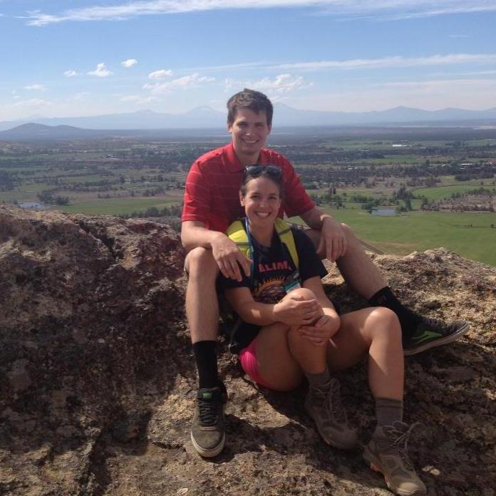Hiking at Smith Rock. 2013.
