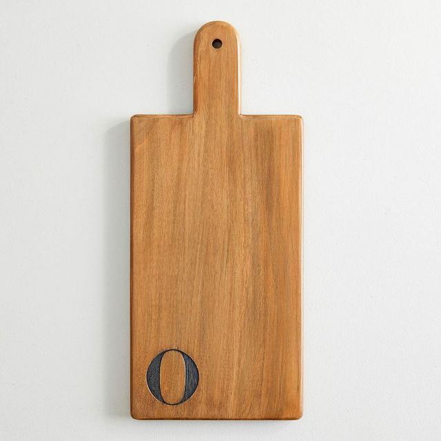 Alphabet Mango Wood Cheese Board - O