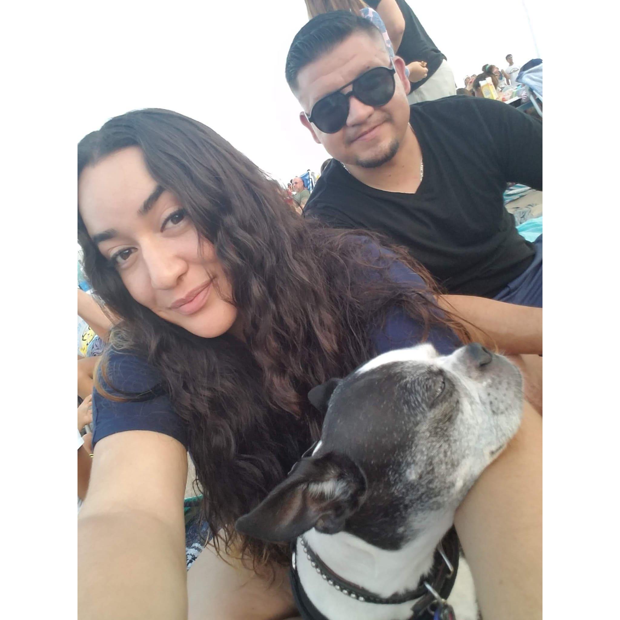 Concerts on the beach, with our dearest Billie Jean, RIP, Hermosa Beach, CA