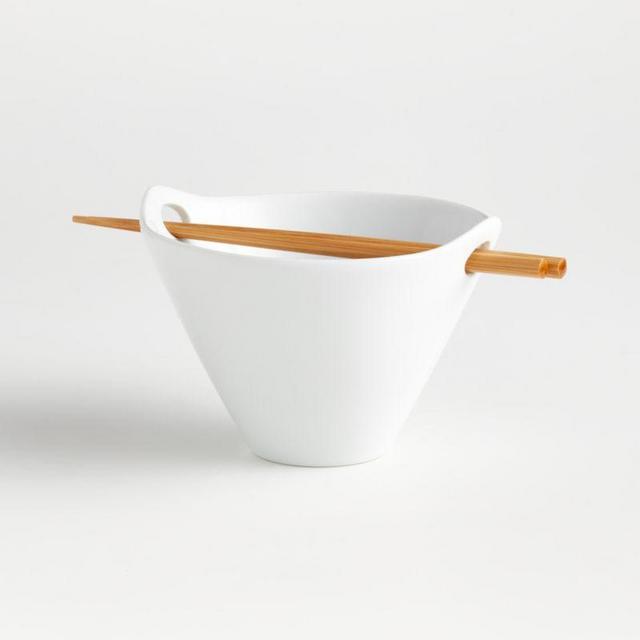 6.5" Kai Noodle Bowl with Chopsticks