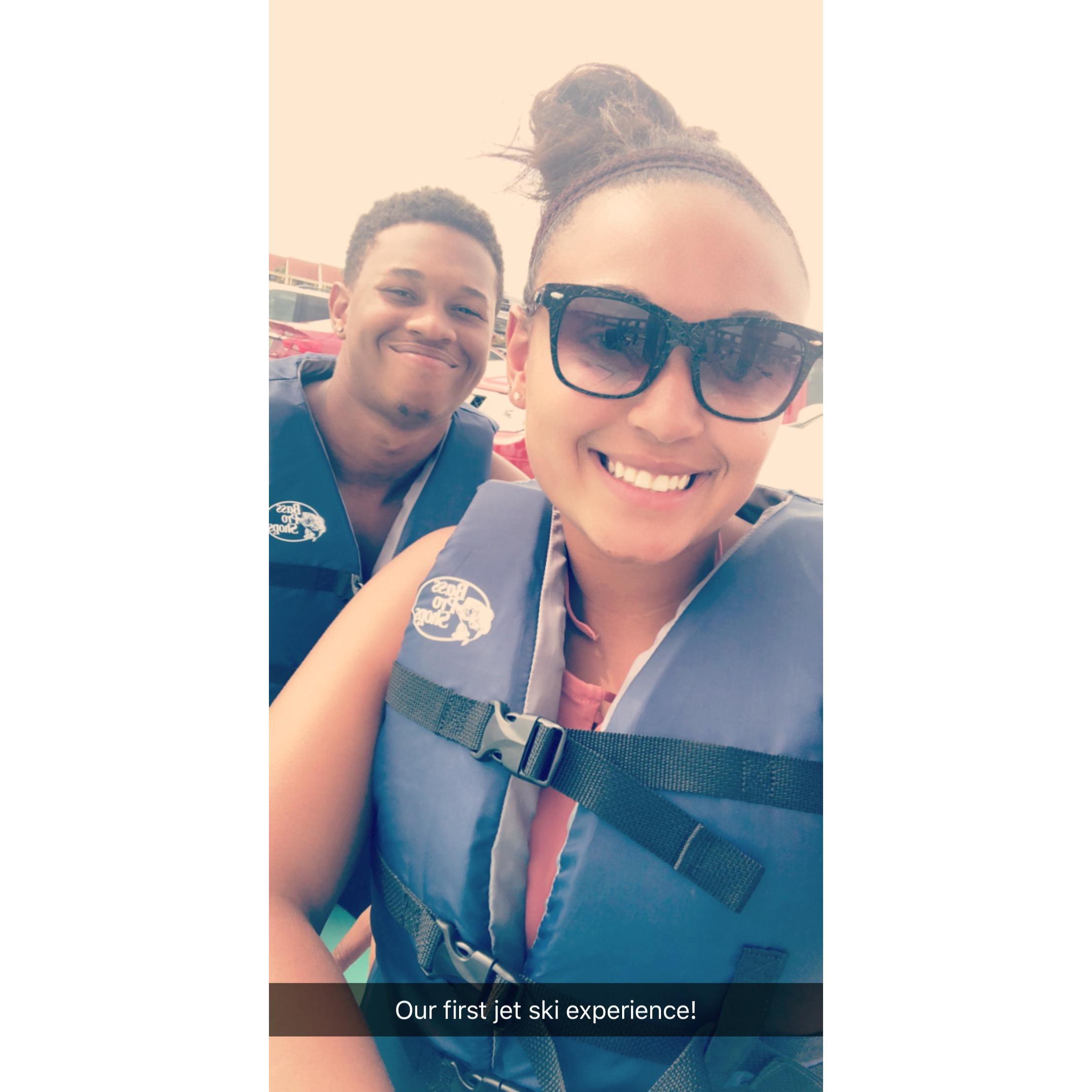 Jet skiing!