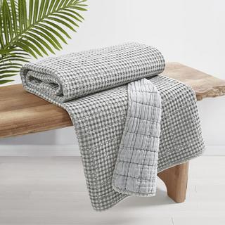 Mills Waffle Quilted Throw