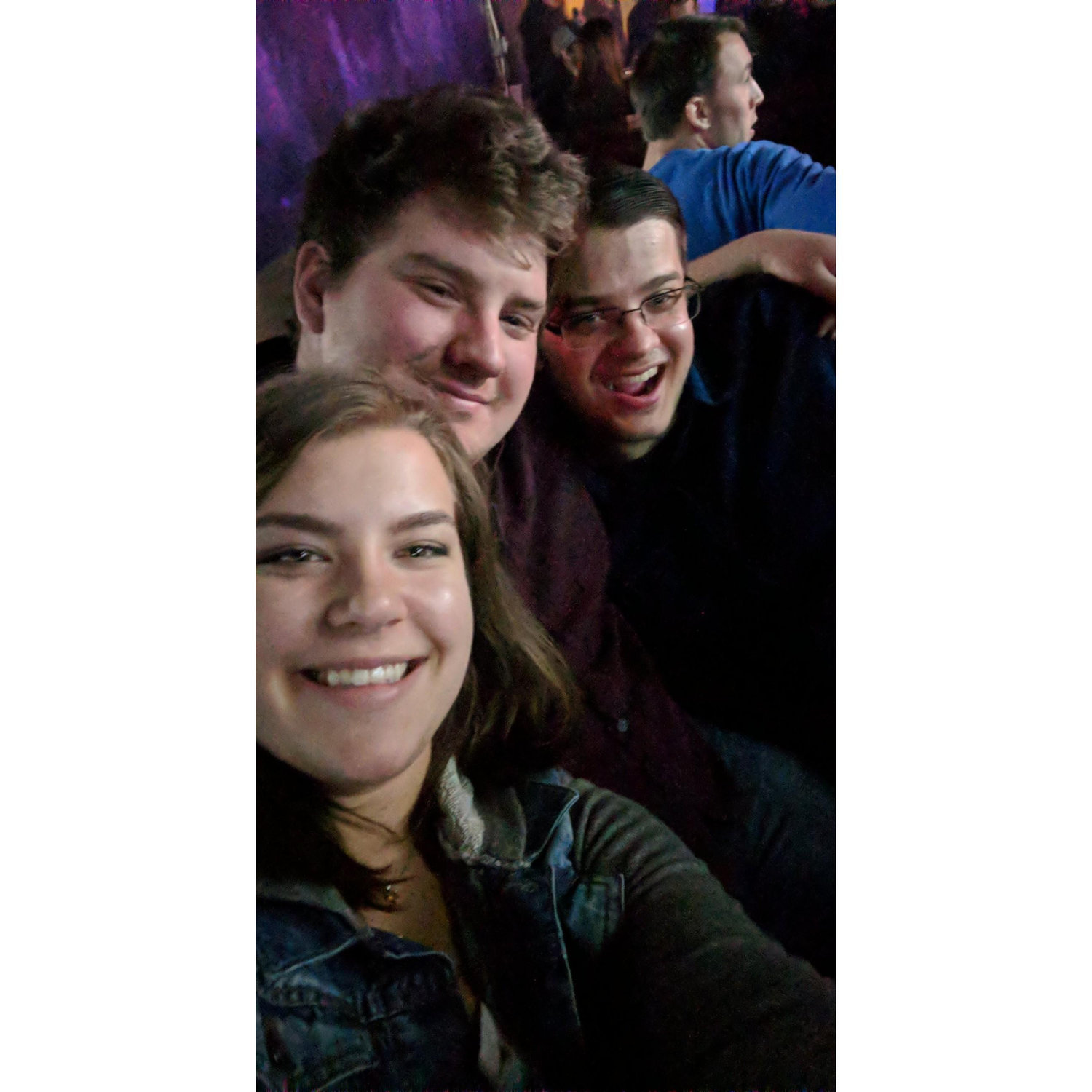 Friday night with friends