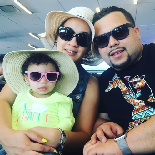 Our first family vacation.