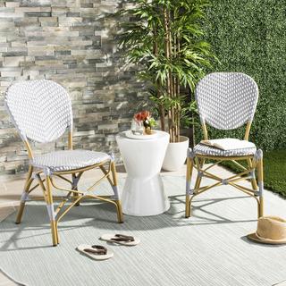 Lisbeth Stacking Outdoor Side Chair, Set of 2