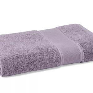 Lauren Ralph Lauren Sanders Solid Antimicrobial Cotton Bath Towels - Purple