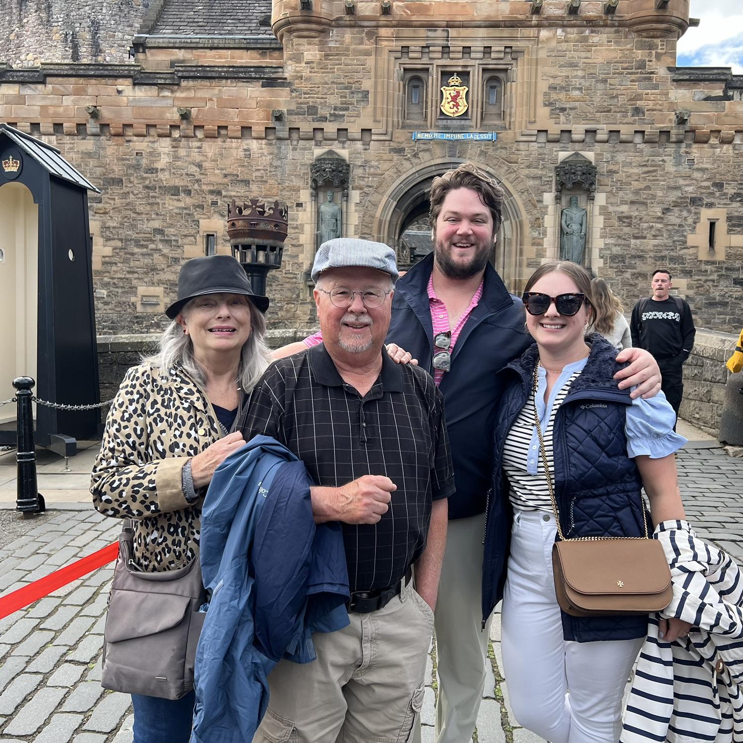 Family golf trip to Scotland
