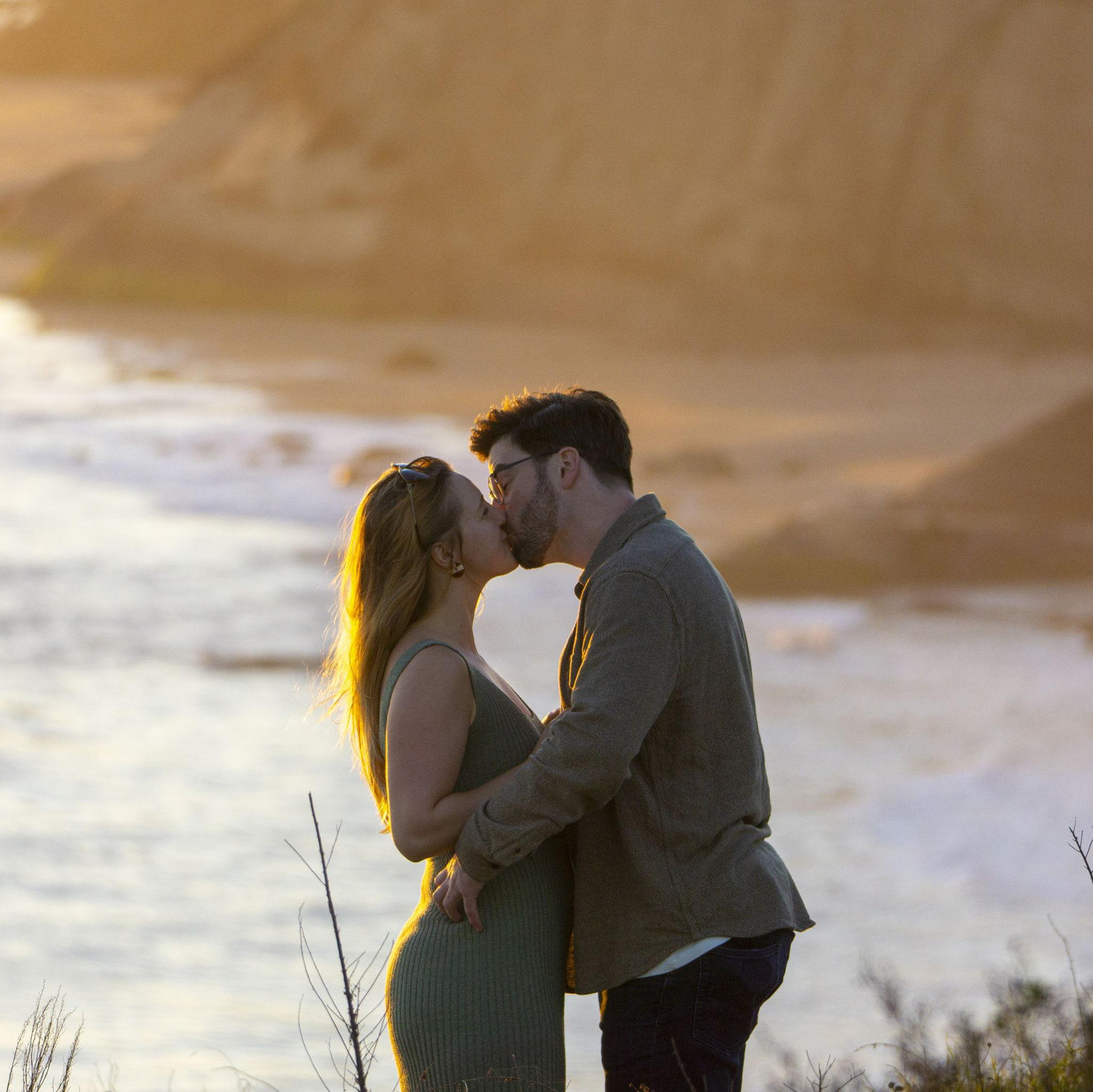 Engagement photos by our dear friend Mark Anton at More Mesa in SB