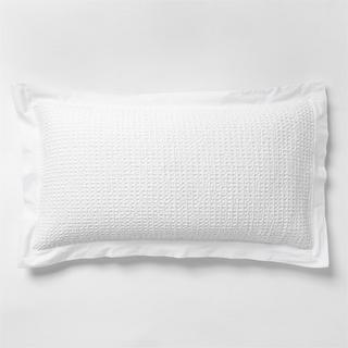 Organic Cotton Waffle Sham