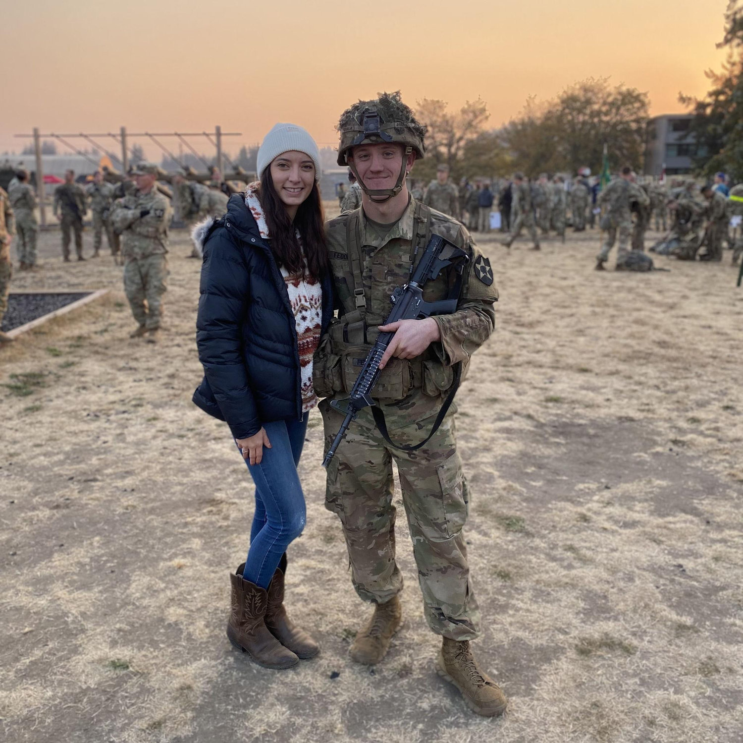 Jerrod after completing EIB at JBLM. (OCT 2022)