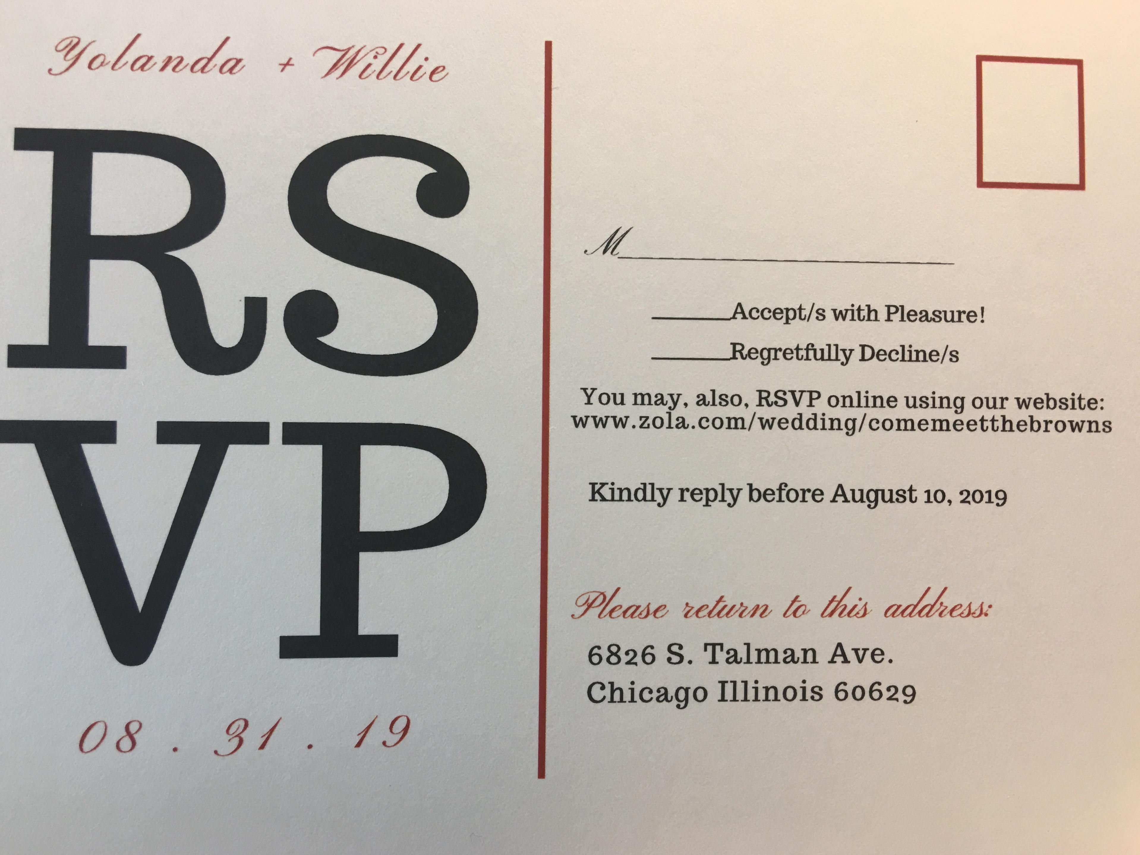 The Wedding Website of Yolanda Perry and Willie Brown Jr.