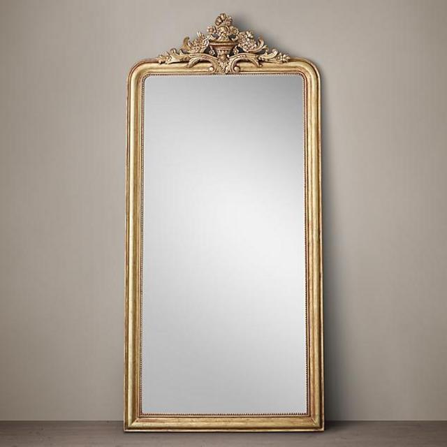 Louis Philippe Gilt Leaner Mirror