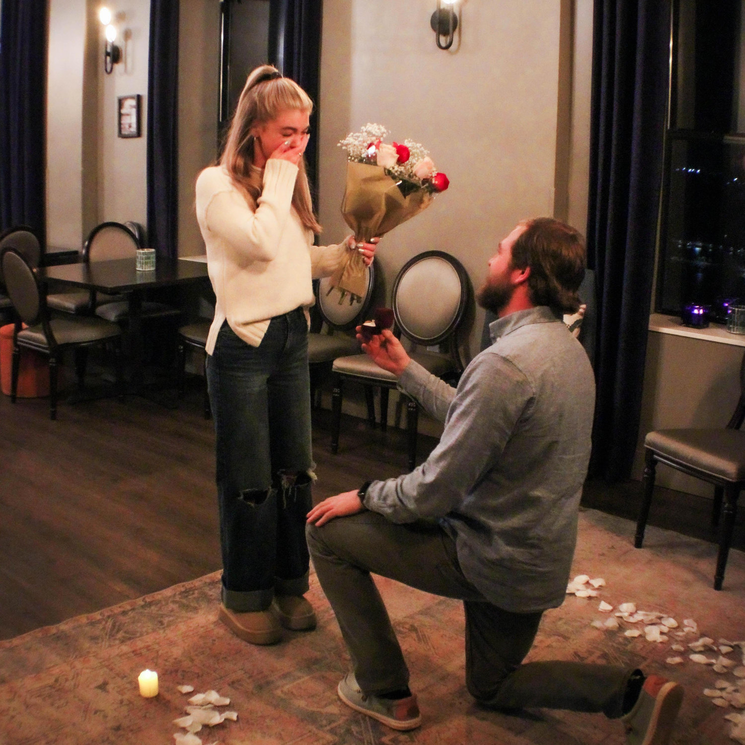 Our engagement!!!!!!!