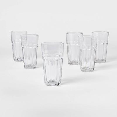 6pk Glass Tremont Glasses - Threshold™