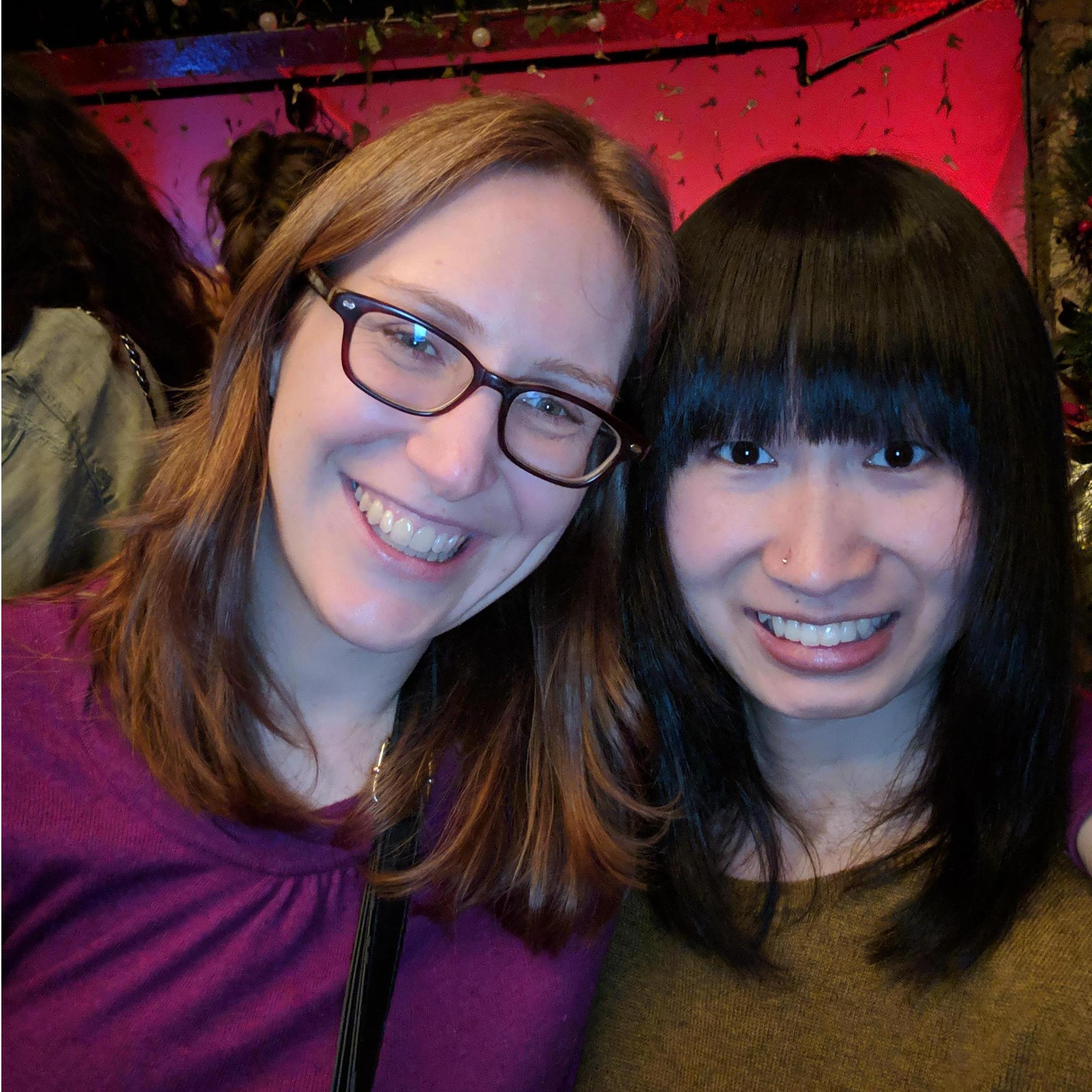 At a performance event at Friends and Lovers
