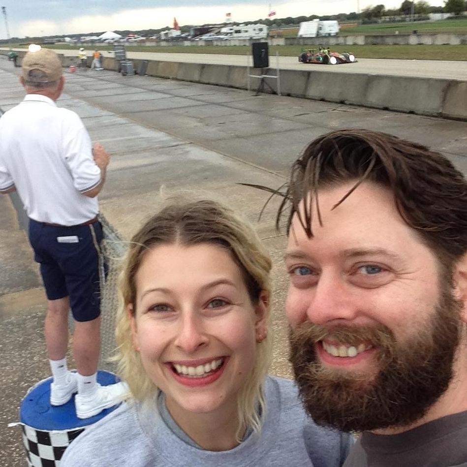 Track side at Sebring Raceway in Florida 2016