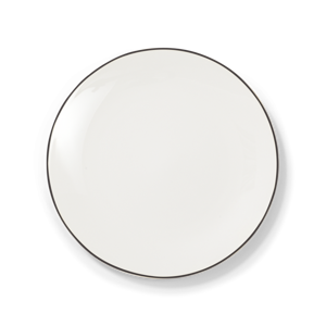 Dibbern Simplicity Dinnerware - Black / Dinner Plate