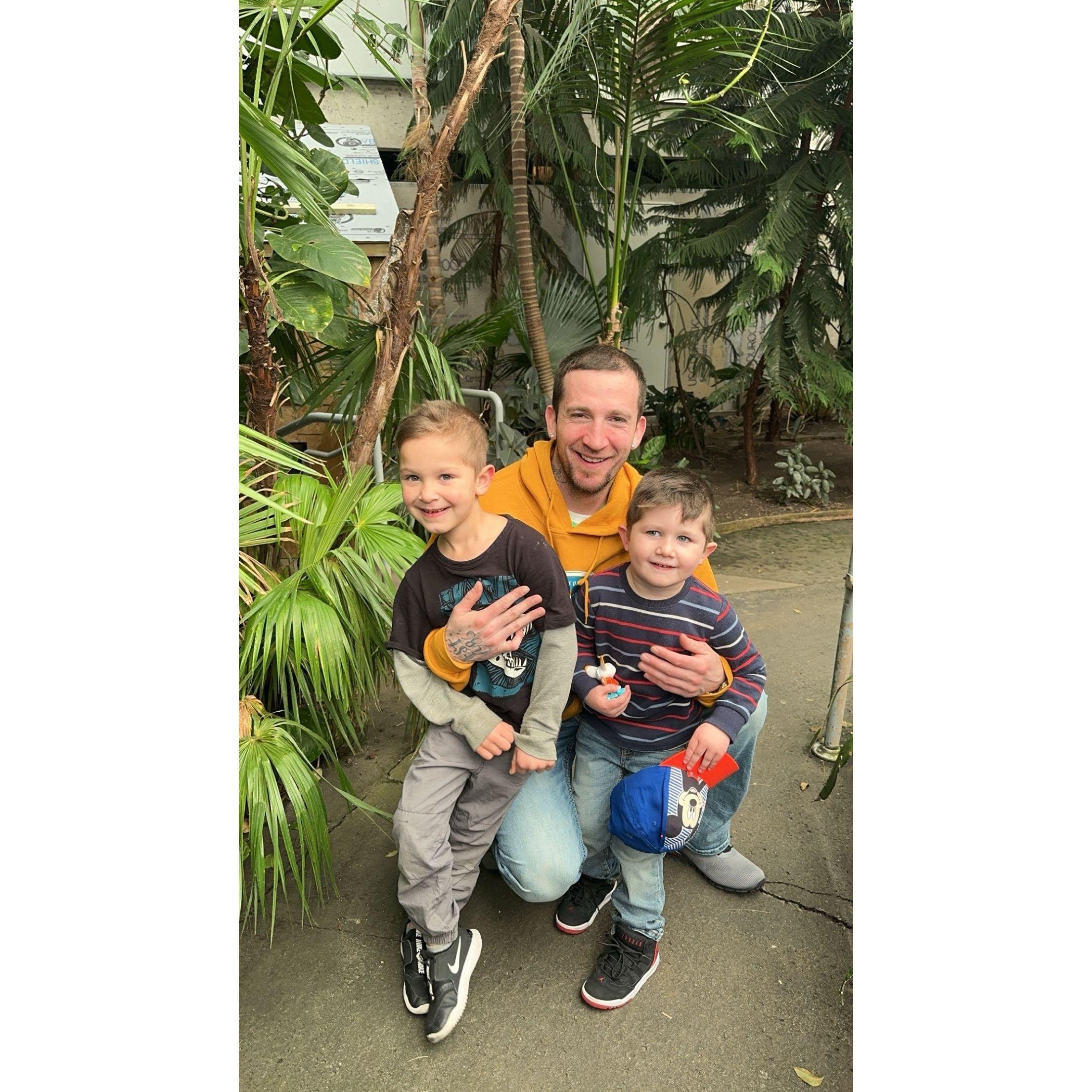 the first time I met the boys