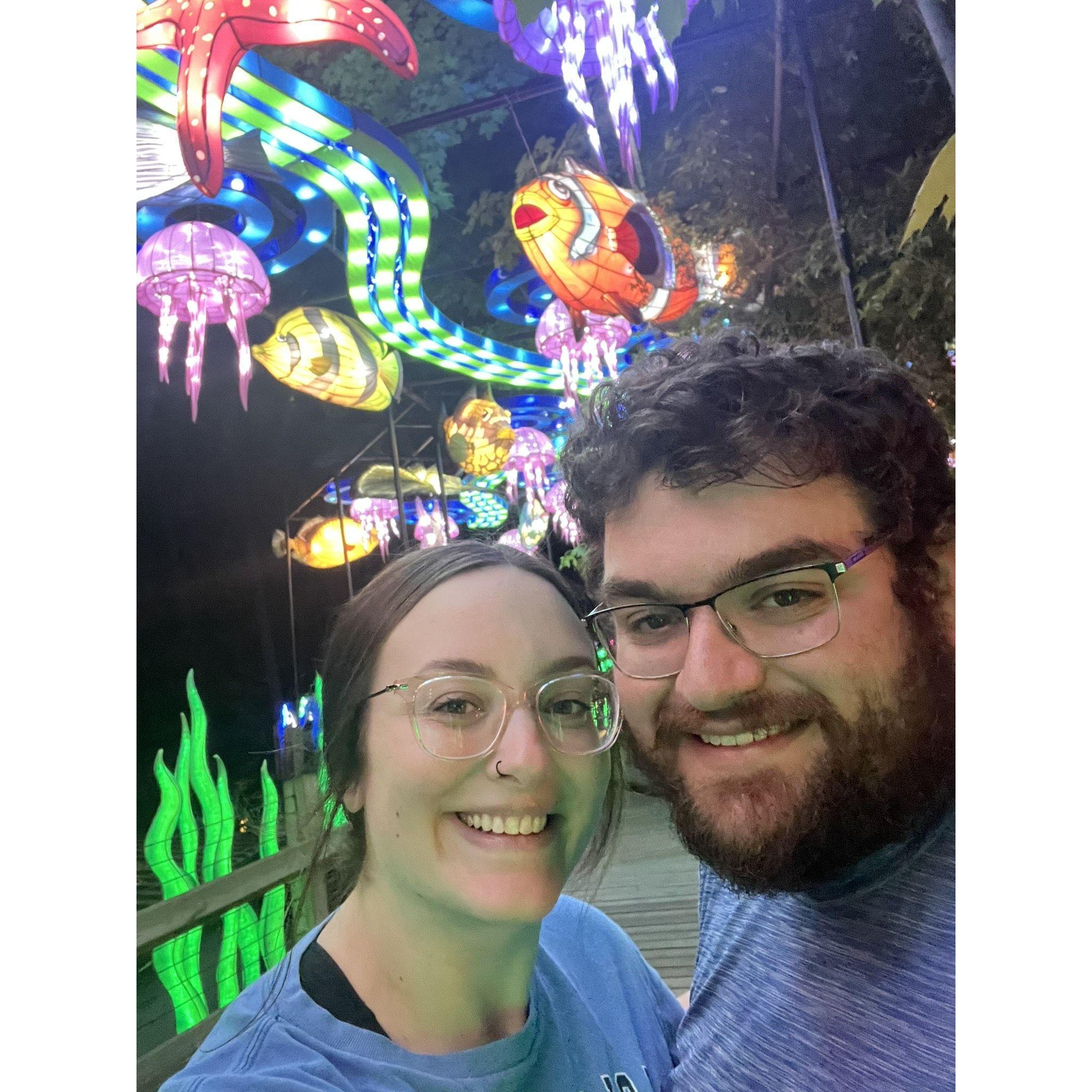 John Ball Zoo puts on the coolest lantern festival every year. Definitely a must see when visiting GR in the summer