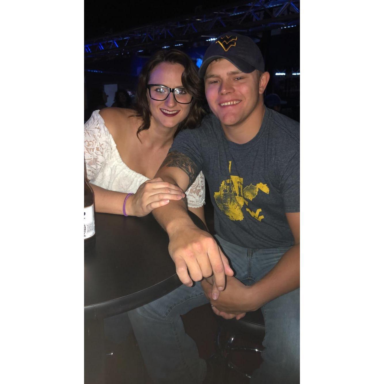 First concert together