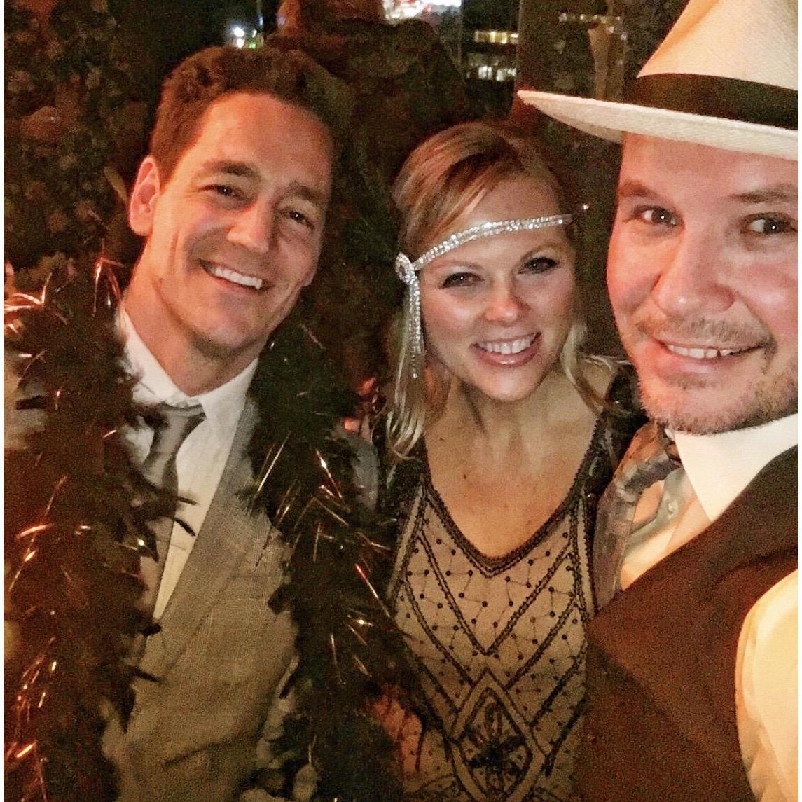 Ringing in the new year with Cory, 1920's style - 2018 New Years Eve at Soho House, West Hollywood