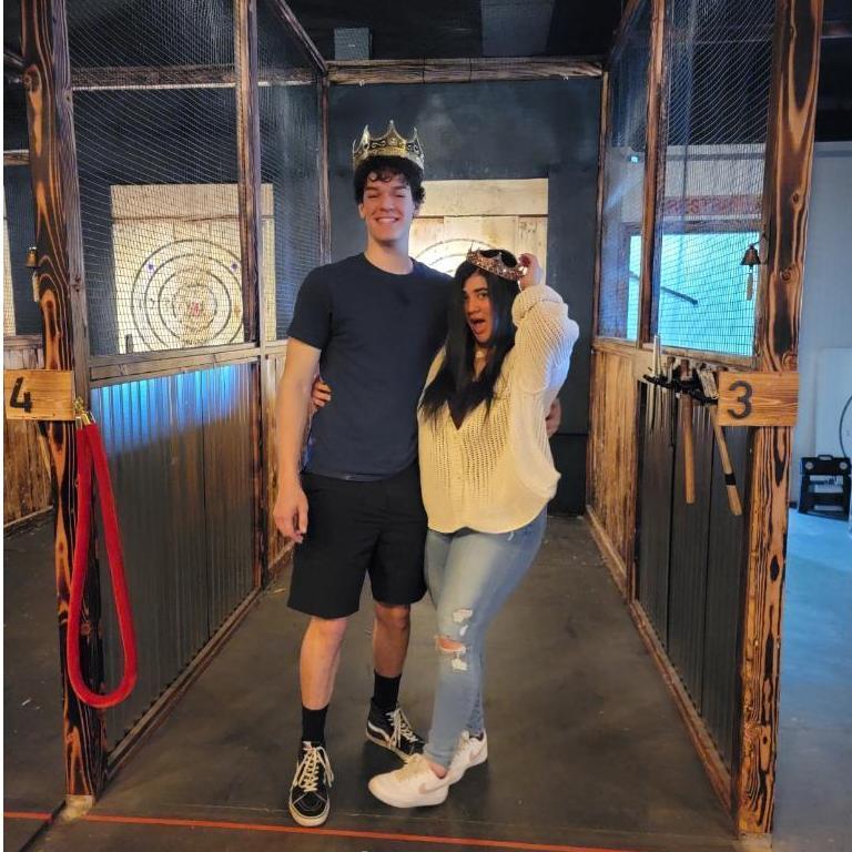 The King and Queen of Axe Throwing!