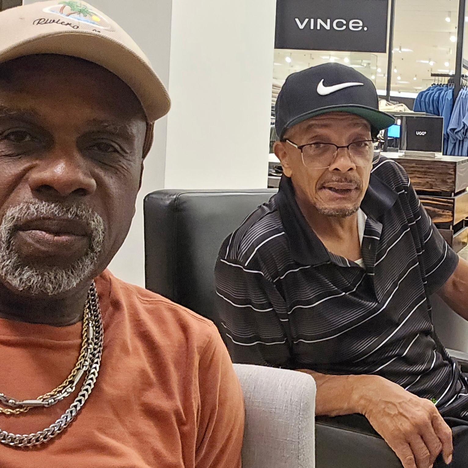 Best Man Ted Taylor and Groomsman Purcell Carter