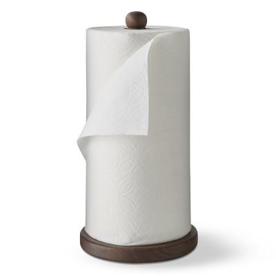 Walnut Paper Towel Holder