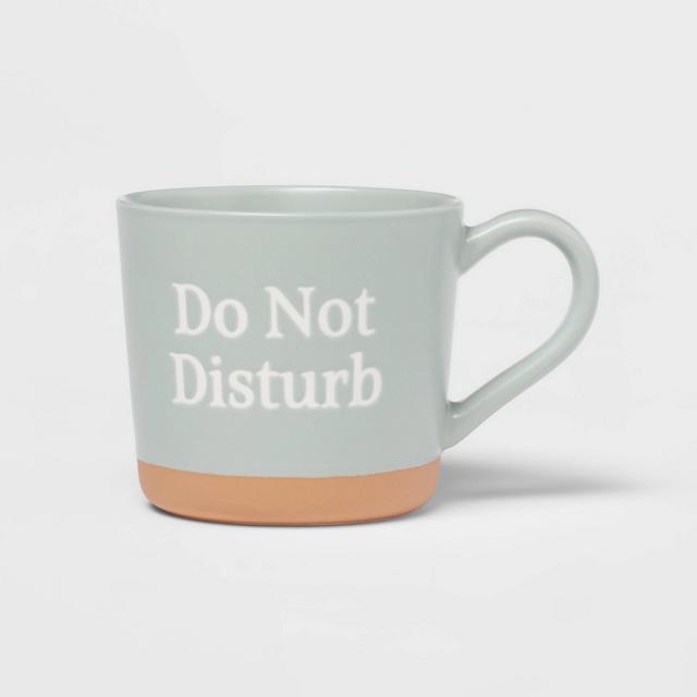 15oz Stoneware Do Not Disturb Mug - Threshold™