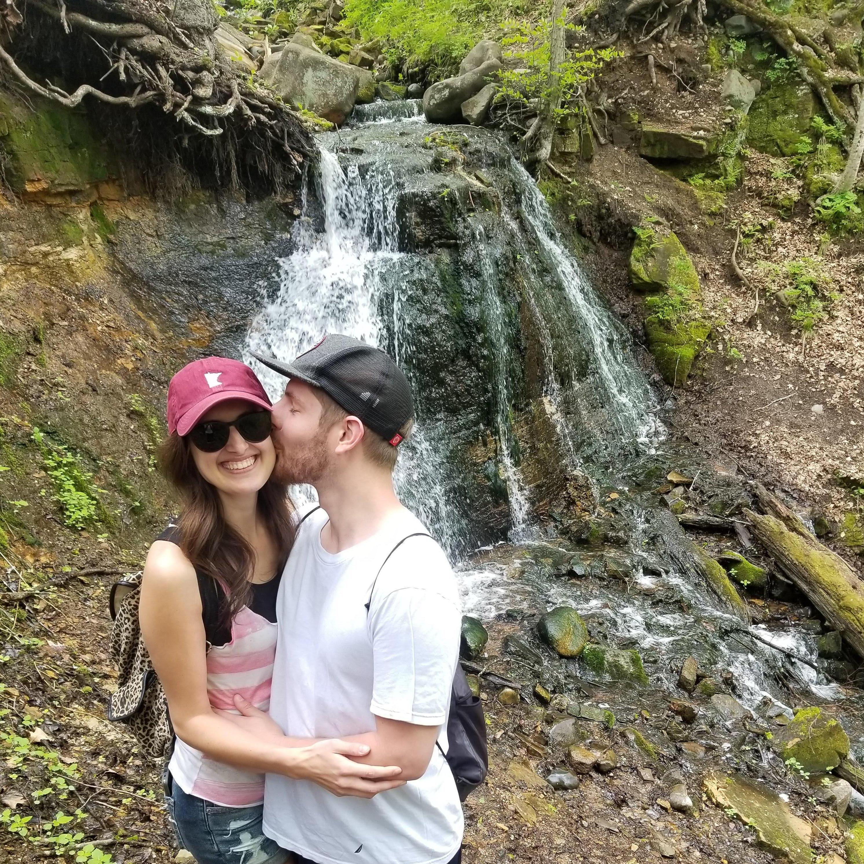 Hiking with our dear friends Ashley and Tony, chasing waterfalls TLC-style.