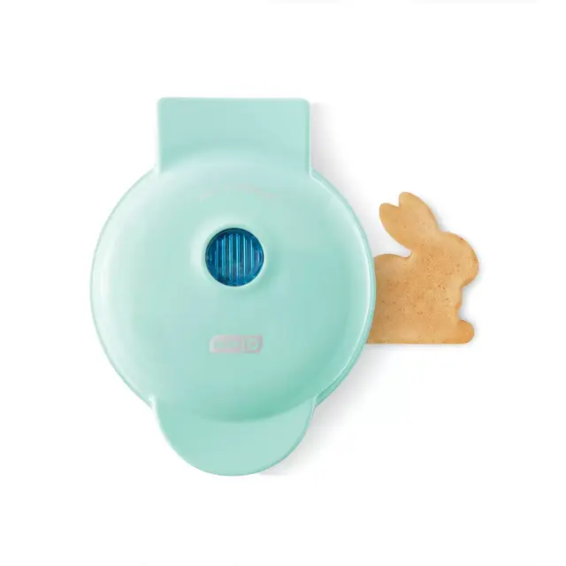 Dash® Bunny Mini Waffle Maker in Aqua