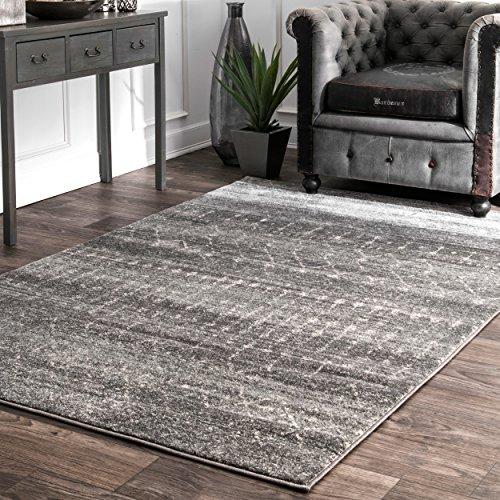 nuLOOM Moroccan Blythe Area Rug, 8' x 10', Dark Grey