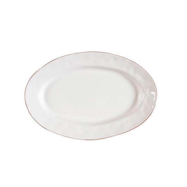 Cantaria Small Oval Platter White