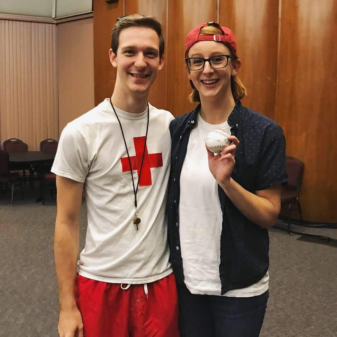 Halloween 2018 - Squints and Wendy Peffercorn from "The Sandlot."