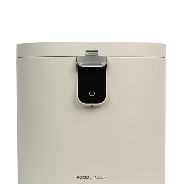 Food Cycler Eco 5 Award-Winning Kitchen Food Recycler | Indoor Composter Bin Alternative | Electric Countertop Food Disposer with Odorless 5L Indoor Food Waste Bin for Easy Waste Management | White