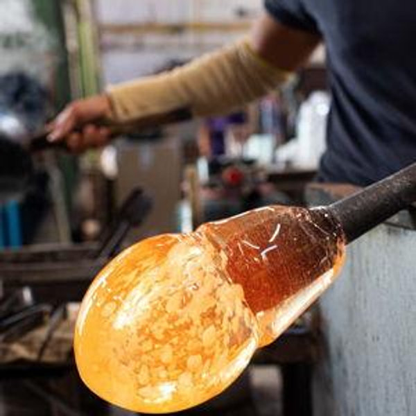 Italy Honeymoon - Murano Glass Blowing Factory Tour