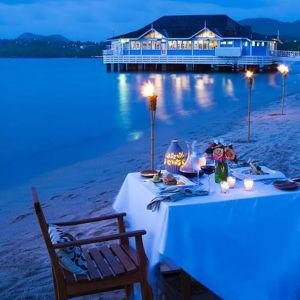 Candlelit Beach Dinner for Two