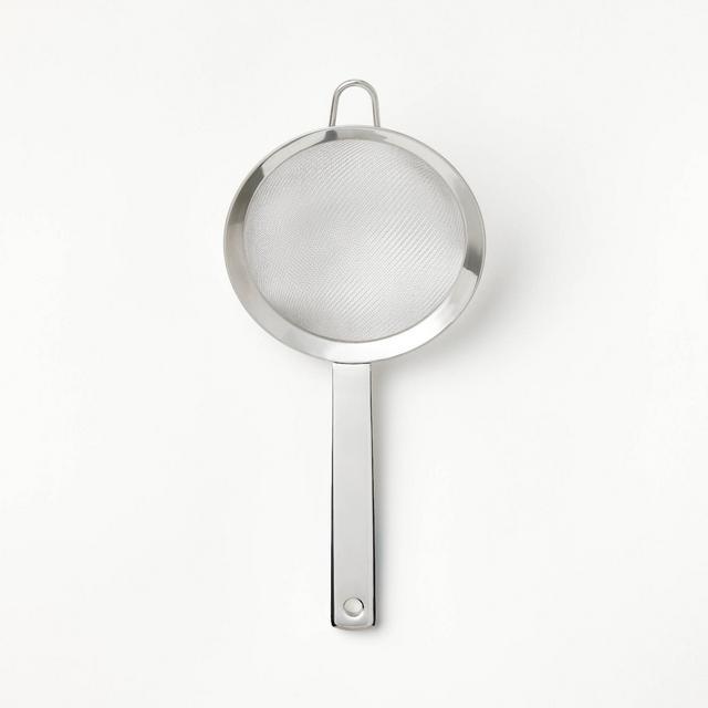 5.51" Stainless Steel Mesh Strainer Silver - Figmint™