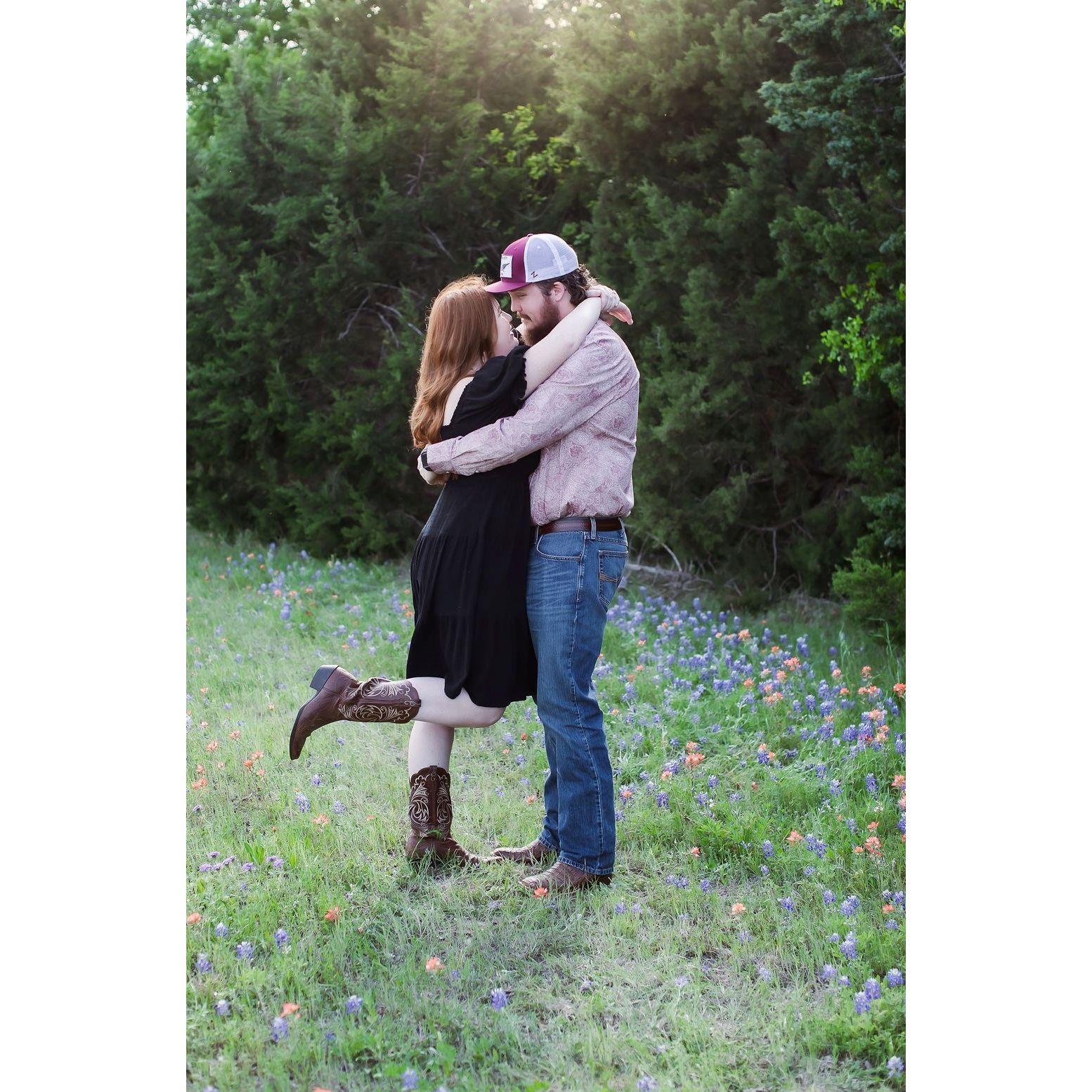 Anna had to have Texas bluebonnet photos