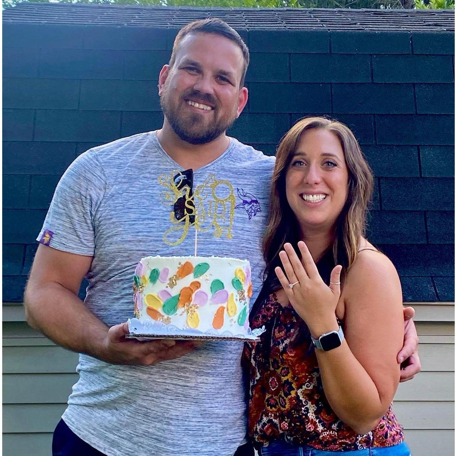 7.29.23 The day Sam proposed and I said "YES!"